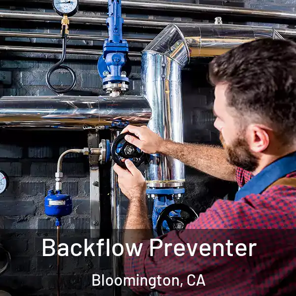  Backflow Preventer Bloomington, CA