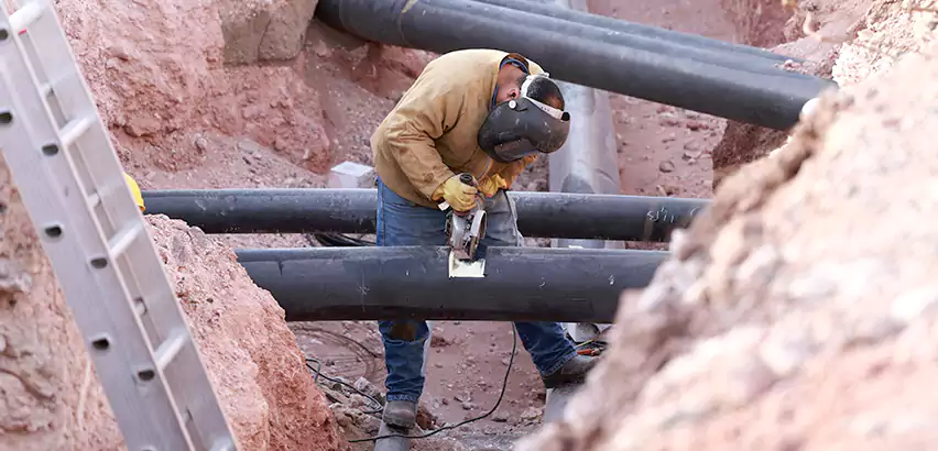 Cast Iron Sewer Pipe Replacement in Bloomington