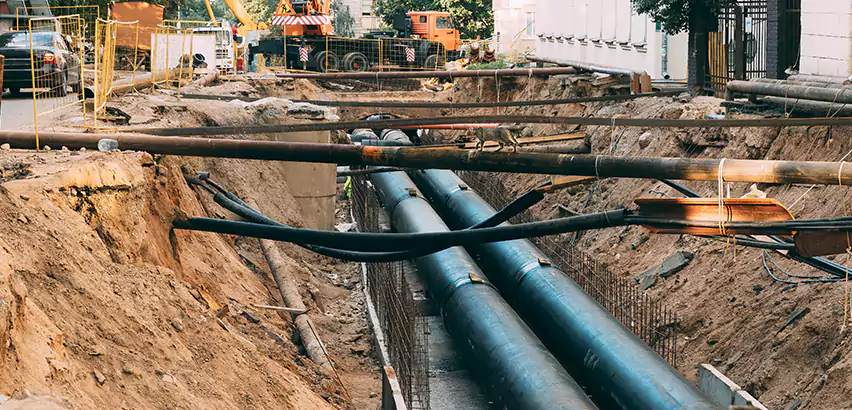 Underground Sprinkler Pipe Repair in Bloomington, CA
