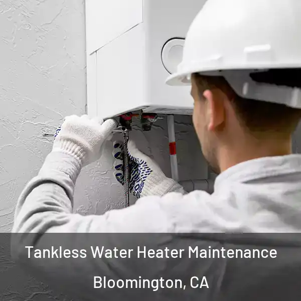  Tankless Water Heater Maintenance Bloomington, CA