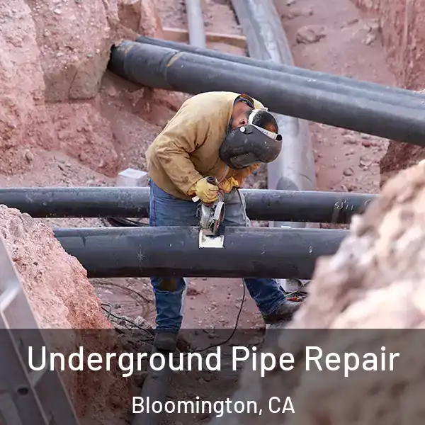  Underground Pipe Repair Bloomington, CA